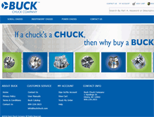 Tablet Screenshot of buckchuck.com